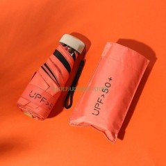 Umbrelă pliabilă de călătorie, 8 nervuri, mini compactă de buzunar, umbrelă de ploaie, rezistentă la vânt, rezistentă la ploaie,