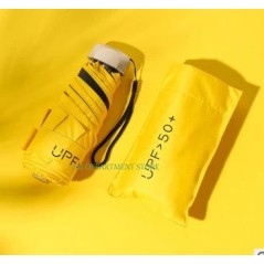 Umbrelă pliabilă de călătorie, 8 nervuri, mini compactă de buzunar, umbrelă de ploaie, rezistentă la vânt, rezistentă la ploaie,