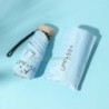 Umbrelă pliabilă de călătorie, 8 nervuri, mini compactă de buzunar, umbrelă de ploaie, rezistentă la vânt, rezistentă la ploaie,