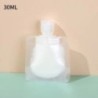 30/50/100ml Pungi de ambalare reîncărcabile Esențial de călătorie Loțiune Cosmetică Șampon Gel de duș Genți portabile Sticle de 