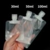 30/50/100ml Pungi de ambalare reîncărcabile Esențial de călătorie Loțiune Cosmetică Șampon Gel de duș Genți portabile Sticle de 