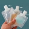 30/50/100ml Pungi de ambalare reîncărcabile Esențial de călătorie Loțiune Cosmetică Șampon Gel de duș Genți portabile Sticle de 