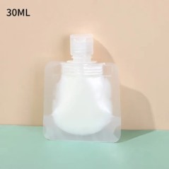 30/50/100ml Pungi de ambalare reîncărcabile Esențial de călătorie Loțiune Cosmetică Șampon Gel de duș Genți portabile Sticle de 