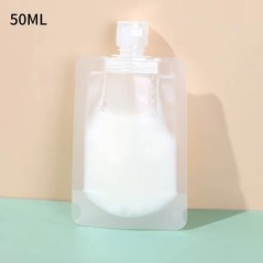 30/50/100ml Pungi de ambalare reîncărcabile Esențial de călătorie Loțiune Cosmetică Șampon Gel de duș Genți portabile Sticle de 