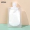 30/50/100ml Pungi de ambalare reîncărcabile Esențial de călătorie Loțiune Cosmetică Șampon Gel de duș Genți portabile Sticle de 