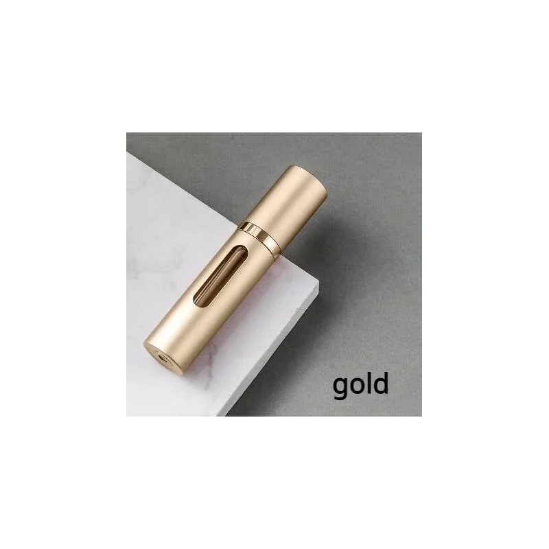 Sticlă de parfum reîncărcabilă din sticlă de 5/8 ml cu pompă de parfum pentru pulverizare Recipiente de cosmetice goale de călăt