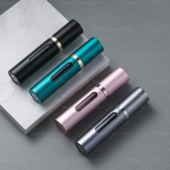 Sticlă de parfum reîncărcabilă din sticlă de 5/8 ml cu pompă de parfum pentru pulverizare Recipiente de cosmetice goale de călăt