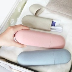 Capac pentru tub pentru periuță de dinți mare Capac Capac Suport pentru valiză din plastic la modă Imbarcare pentru bagaje Organ
