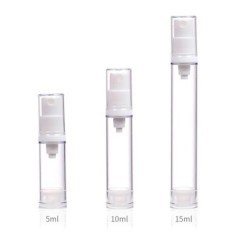 5ml 10ml 15ml Sub-imbuteliere de călătorie AS Loțiune cu pulverizare cu vid Cremă de ochi Flacon de reumplere Flacon portabil fă