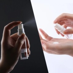 5ml 10ml 15ml Sub-imbuteliere de călătorie AS Loțiune cu pulverizare cu vid Cremă de ochi Flacon de reumplere Flacon portabil fă