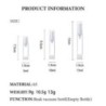 5ml 10ml 15ml Sub-imbuteliere de călătorie AS Loțiune cu pulverizare cu vid Cremă de ochi Flacon de reumplere Flacon portabil fă