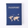 2023 Husă de protecție PU pentru pașaport Femei Bărbați Suport bilet pentru pașaport de călătorie Husă cu scrisori imprimate pen