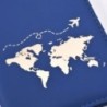 2023 Husă de protecție PU pentru pașaport Femei Bărbați Suport bilet pentru pașaport de călătorie Husă cu scrisori imprimate pen