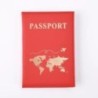 2023 Husă de protecție PU pentru pașaport Femei Bărbați Suport bilet pentru pașaport de călătorie Husă cu scrisori imprimate pen