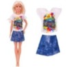 Haine pentru păpuși Barbies Rochie pentru păpuși ținută la modă Cămașă ținută ocazională Fusta pentru Barbie și 1/6 BJD Blythe H