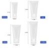 10 buc. Tuburi de stoarcere din plastic reîncărcabile goale. Recipiente cosmetice translucide, tub din plastic moale, flacon de 