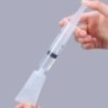 10 buc. Tuburi de stoarcere din plastic reîncărcabile goale. Recipiente cosmetice translucide, tub din plastic moale, flacon de 
