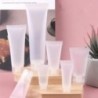 10 buc. Tuburi de stoarcere din plastic reîncărcabile goale. Recipiente cosmetice translucide, tub din plastic moale, flacon de 