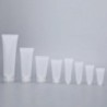 10 buc. Tuburi de stoarcere din plastic reîncărcabile goale. Recipiente cosmetice translucide, tub din plastic moale, flacon de 