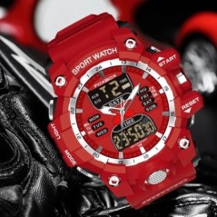 Ceasuri militare FOXBOX pentru bărbați Ceas de mână cu alarmă cu cronograf sport de lux LIGE Ceas mare cu quartz impermeabil Cea