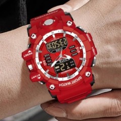 Ceasuri militare FOXBOX pentru bărbați Ceas de mână cu alarmă cu cronograf sport de lux LIGE Ceas mare cu quartz impermeabil Cea