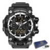 Ceasuri militare FOXBOX pentru bărbați Ceas de mână cu alarmă cu cronograf sport de lux LIGE Ceas mare cu quartz impermeabil Cea