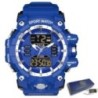 Ceasuri militare FOXBOX pentru bărbați Ceas de mână cu alarmă cu cronograf sport de lux LIGE Ceas mare cu quartz impermeabil Cea