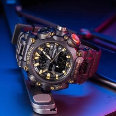 Ceas militar Sport Rezistent la apă 50M Cronometru Analogic Digital Ceasuri de mână Afișare Săptămâna Ceas cu alarmă 8053 Ceasur