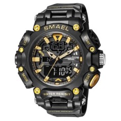 Ceas militar Sport Rezistent la apă 50M Cronometru Analogic Digital Ceasuri de mână Afișare Săptămâna Ceas cu alarmă 8053 Ceasur