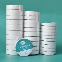 Set 10 bucăți prosop comprimat de călătorie cu uscare rapidă prosop de călătorie de unică folosință, lavabil, la hotel, șervețel