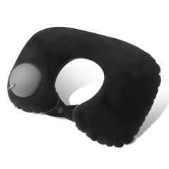 Pernă pentru gât, impermeabilă, pompă încorporată, ameliorarea oboselii, călătorii în aer liber, mașină, avion, pernă gonflabilă