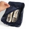 Organizator portabil de pantofi, rezistent la apă, geantă de depozitare, husă, buzunar, cuburi, mâner, geantă din nailon cu ferm
