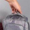 Organizator portabil de pantofi, rezistent la apă, geantă de depozitare, husă, buzunar, cuburi, mâner, geantă din nailon cu ferm