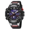 Ceasuri de mână cu quartz Sport SMAEL Ceas militar militar cu alarmă cu ecran dublu Ceas electronic cu LED 8069 Ceasuri rezisten