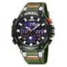 Ceasuri de mână cu quartz Sport SMAEL Ceas militar militar cu alarmă cu ecran dublu Ceas electronic cu LED 8069 Ceasuri rezisten