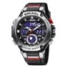 Ceasuri de mână cu quartz Sport SMAEL Ceas militar militar cu alarmă cu ecran dublu Ceas electronic cu LED 8069 Ceasuri rezisten