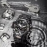 SMAEL Ceasuri Bărbați 50m Ceas sport rezistent la apă Ceas sport militar pentru bărbați Digital 8072 Ceas cu afișaj dublu Quartz