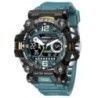 SMAEL Ceasuri Bărbați 50m Ceas sport rezistent la apă Ceas sport militar pentru bărbați Digital 8072 Ceas cu afișaj dublu Quartz