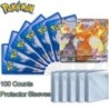 100 buc. Manșoane transparente Pokemon pentru cărți de protecție pentru jocuri de joacă VMAX Yugioh Pokemon Cards Case Holder Fo