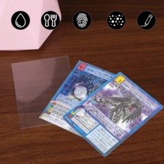 100 buc. Manșoane transparente Pokemon pentru cărți de protecție pentru jocuri de joacă VMAX Yugioh Pokemon Cards Case Holder Fo