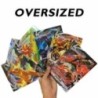 6/12 buc. Cărți Pokemon GX VMax Card supradimensionat Charizard Pikachu Colecție rară Antrenor de luptă Băieți Copii Cadouri de 
