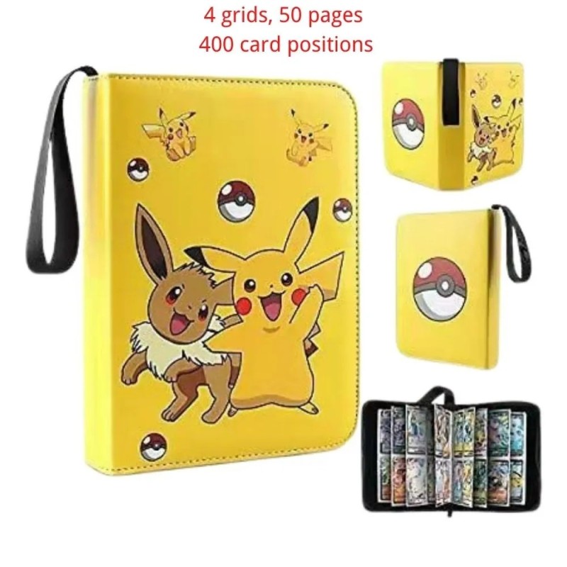 Cărți Pokemon 400 buc Suport album jucării pentru copii, colecție, carte de album, joc de cărți comerciale Pokemon Cărți Pokemon 400 buc Suport album jucării pentru copii, colecție, carte de album, joc de cărți comerciale Pokemon