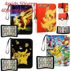 Cărți Pokemon 400 buc Suport album jucării pentru copii, colecție, carte de album, joc de cărți comerciale Pokemon