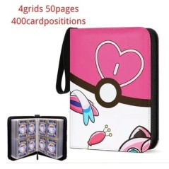 Cărți Pokemon 400 buc Suport album jucării pentru copii, colecție, carte de album, joc de cărți comerciale Pokemon