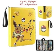 Cărți Pokemon 400 buc Suport album jucării pentru copii, colecție, carte de album, joc de cărți comerciale Pokemon