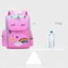 Rucsac de școală pentru fete, cu imprimeu Unicorn, rezistent la apă, de mare capacitate