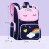 Rucsac de școală pentru fete, cu imprimeu Unicorn, rezistent la apă, de mare capacitate