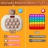 Pop Light Fidget Game Quick Push Bubble Game Jocuri portabile cu mâner portabil Jucării pentru băieți Fete Cadou pentru copii Ma