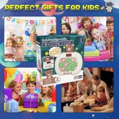 Pop Light Fidget Game Quick Push Bubble Game Jocuri portabile cu mâner portabil Jucării pentru băieți Fete Cadou pentru copii Ma