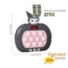 Pop Light Fidget Game Quick Push Bubble Game Jocuri portabile cu mâner portabil Jucării pentru băieți Fete Cadou pentru copii Ma